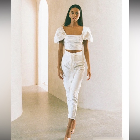 Sabo skirt cotton pants set - Picture 2 of 8